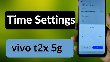 How to set date and time in vivo t2x 5g | vivo t2x 5g me time set kaise kare | date setting