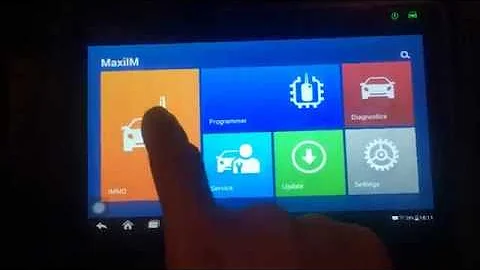 Program remote NISSAN NAVARA 2011 by TY300 and AUTEL IM508