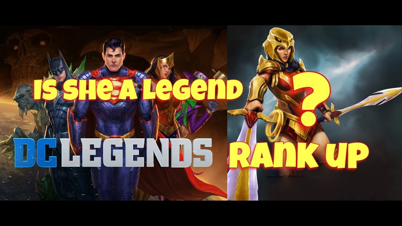 DC LEGENDS WONDER WOMAN RANK UP