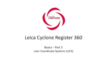 Basics of Reg360 PT 5 UCS