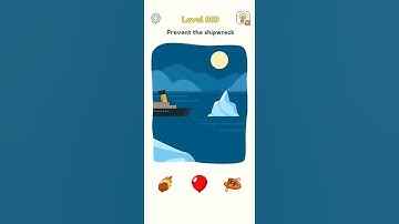 🧠DOP : Draw One Part All Levels-869 Gameplay Solution 👍 #shorts