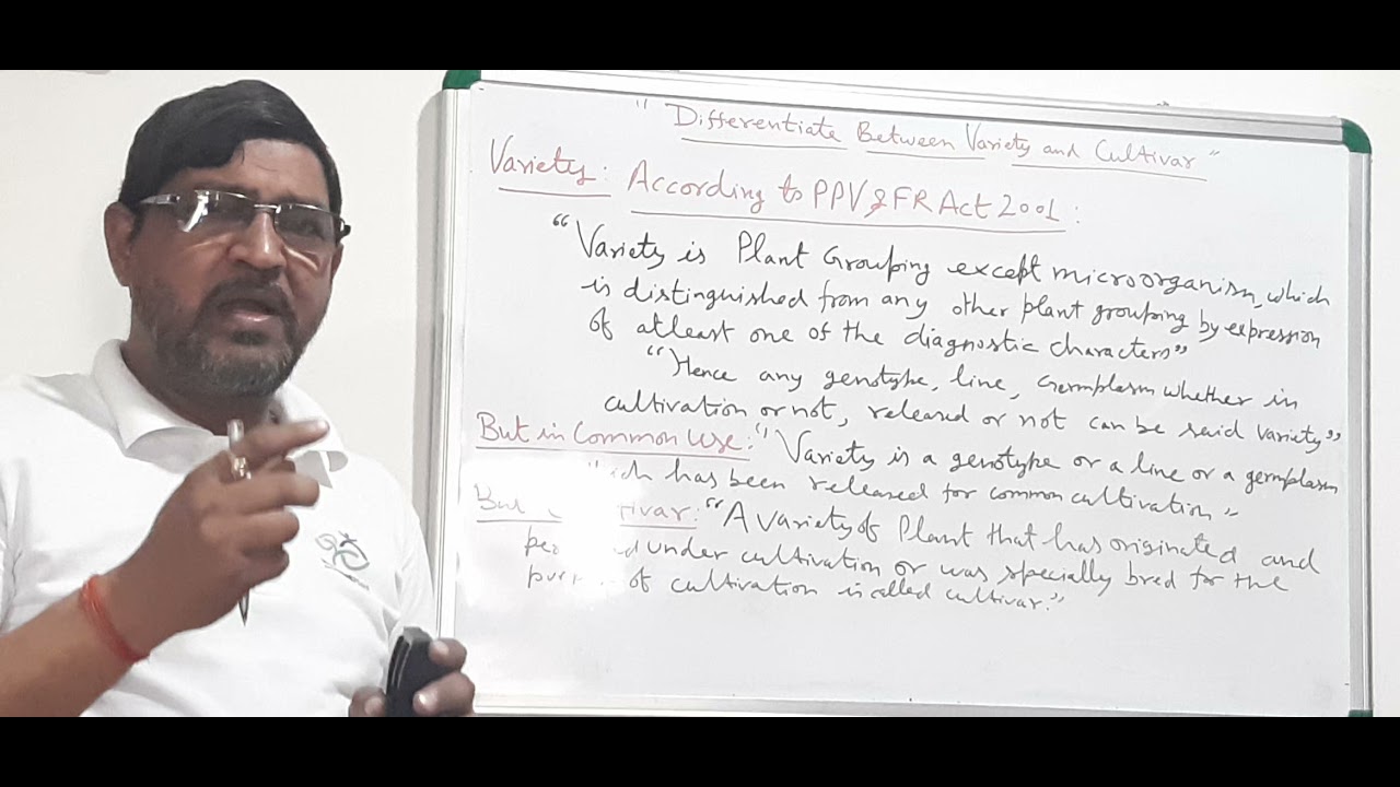Differences in Cultivars and Varieties YouTube