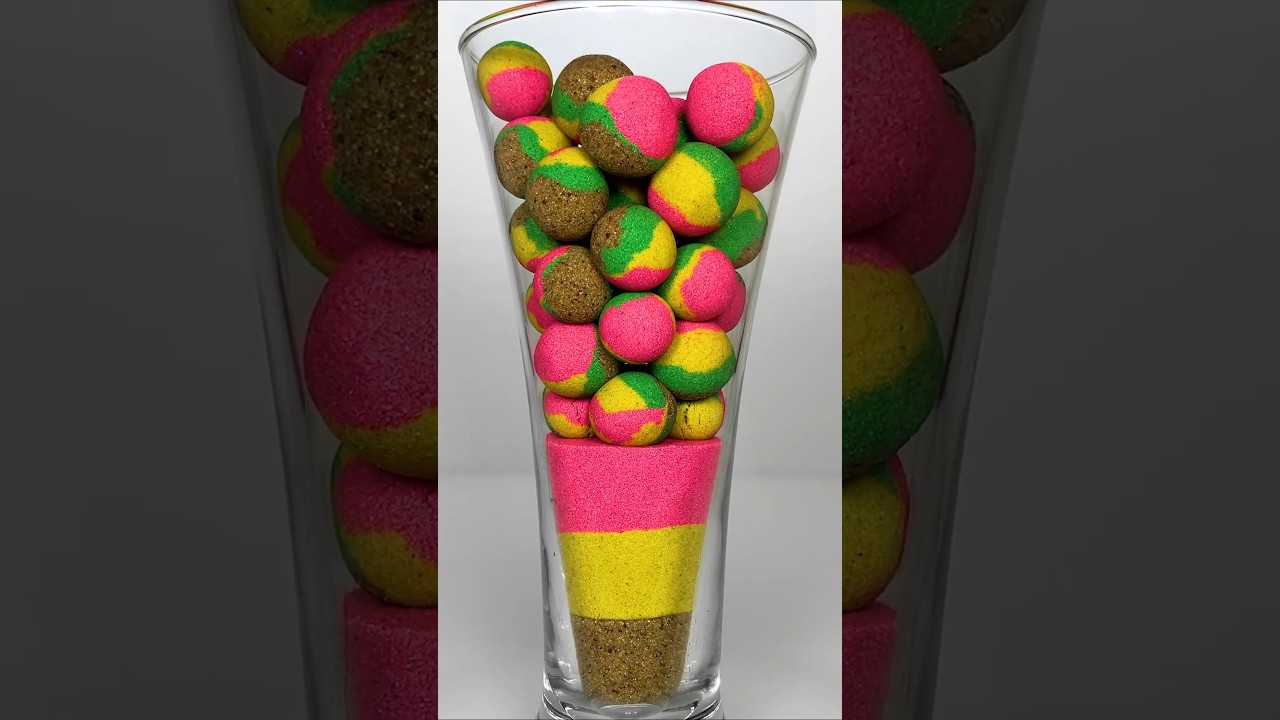 Very Satisfying and Relaxing, Kinetic Sand ASMR, Drop and squish