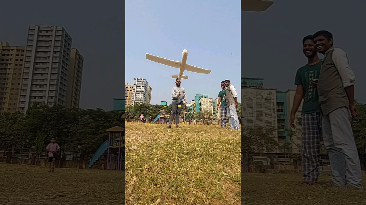 Finally I made Thermocol Airplane 🛫. 