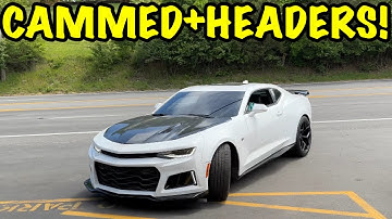 CAMMED Chevy Camaro SS 6.2L V8 w/ HOOKER HEADERS & EXHAUST!