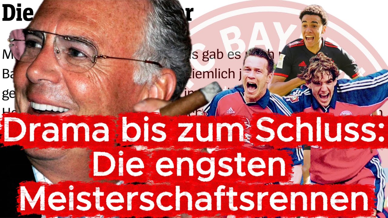 [HISTORIE] Titel am letzten Spieltag: Wie oft Bayern wirklich zittern musste