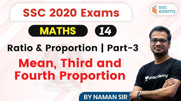 7:00 PM - SSC 2020 Exams | Maths by Naman Sir | Ratio and Proportion (Part-3)