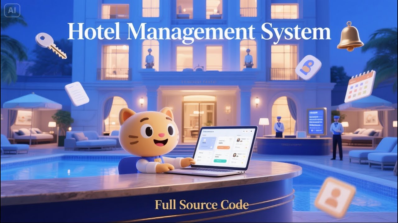 🏨Hotel Management System Project in PHP | Full source code 😉👍| Tamil ...