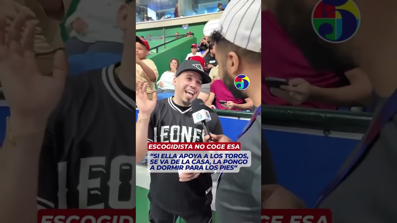 Este escogidista no coge esa, su esposa tiene que apoyar al escogido