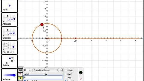 How to Construct a Sine Tracer