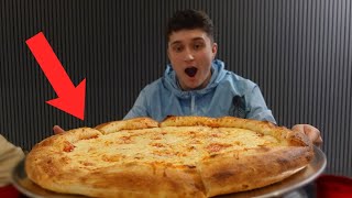 Eating The BIGGEST Pizza In My City...