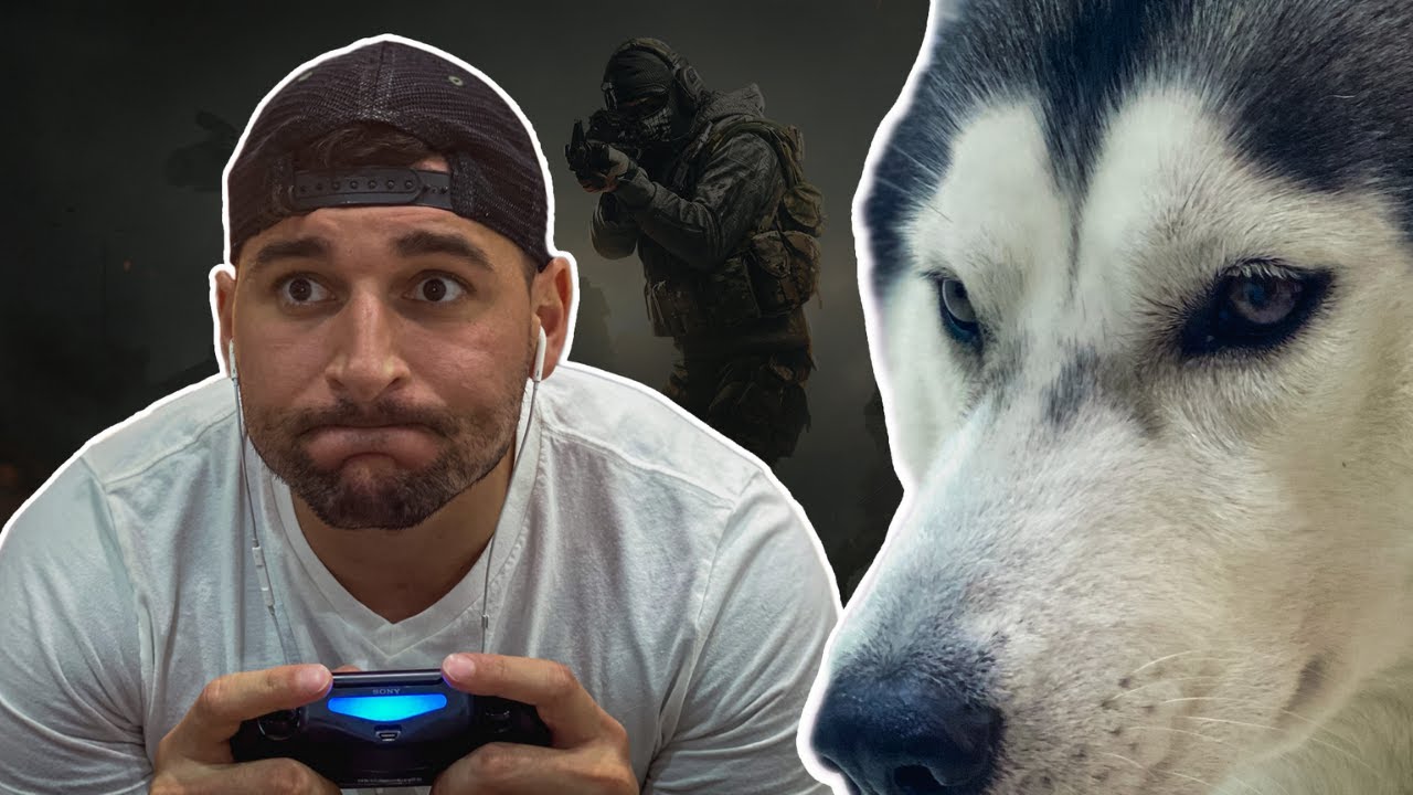 My Husky Talks When I Play Call Of Duty MUST WATCH! YouTube