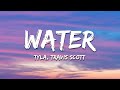 Tyla - Water (Remix) ft. Travis Scott (Lyrics)