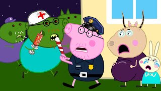 Zombie Apocalypse, Zombie Appears In Dr Peppa's Room🧟‍♀️ | Peppa Pig Funny Animation