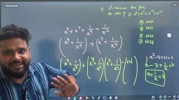 Algebra SSC CGL Hard Question by Keshav Sharma #algebra #ssccgl #exam #mathematician