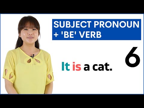 Learn Subject Pronouns + 'be' verb ( am, is, are ) | Basic English Grammar Course