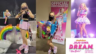 JoJo Siwa D.R.E.A.M. TOUR Fresno M&G vlog 20.1.2022 /LEA