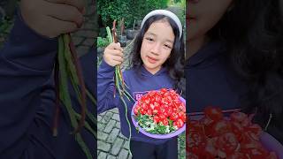 Capek tanam bonus panen komplit #viralshort #fruit #buahbuahansegar #gardening #fyp