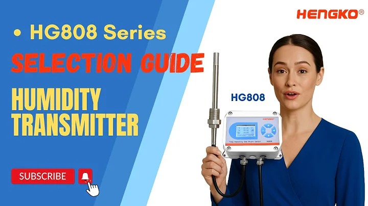 HG808 Series Offers Precise Temperature And Humidity Monitoring