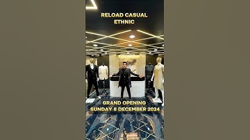 New Shop Grand Opening Reload casual ethnic #reloadcasual #shorts