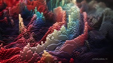 Stardust Abstract Landscape Tutorial Final Result