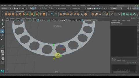 35- 3D BIKE DISC MODELING MAYA