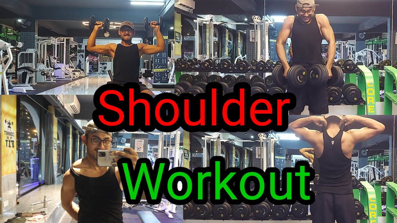 Shoulder Day||Day 2|| Fitness Series||Core Gym||Mumbai,Kharghar🔥🔥🔥