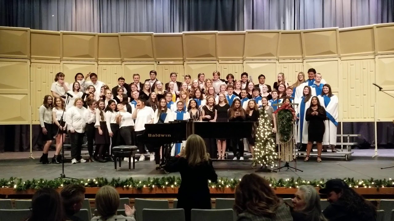 Hunter High School Christmas Choirs Concert 12 - YouTube