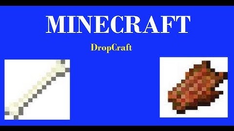 DropCraft Mod Showcase (Minecraft)