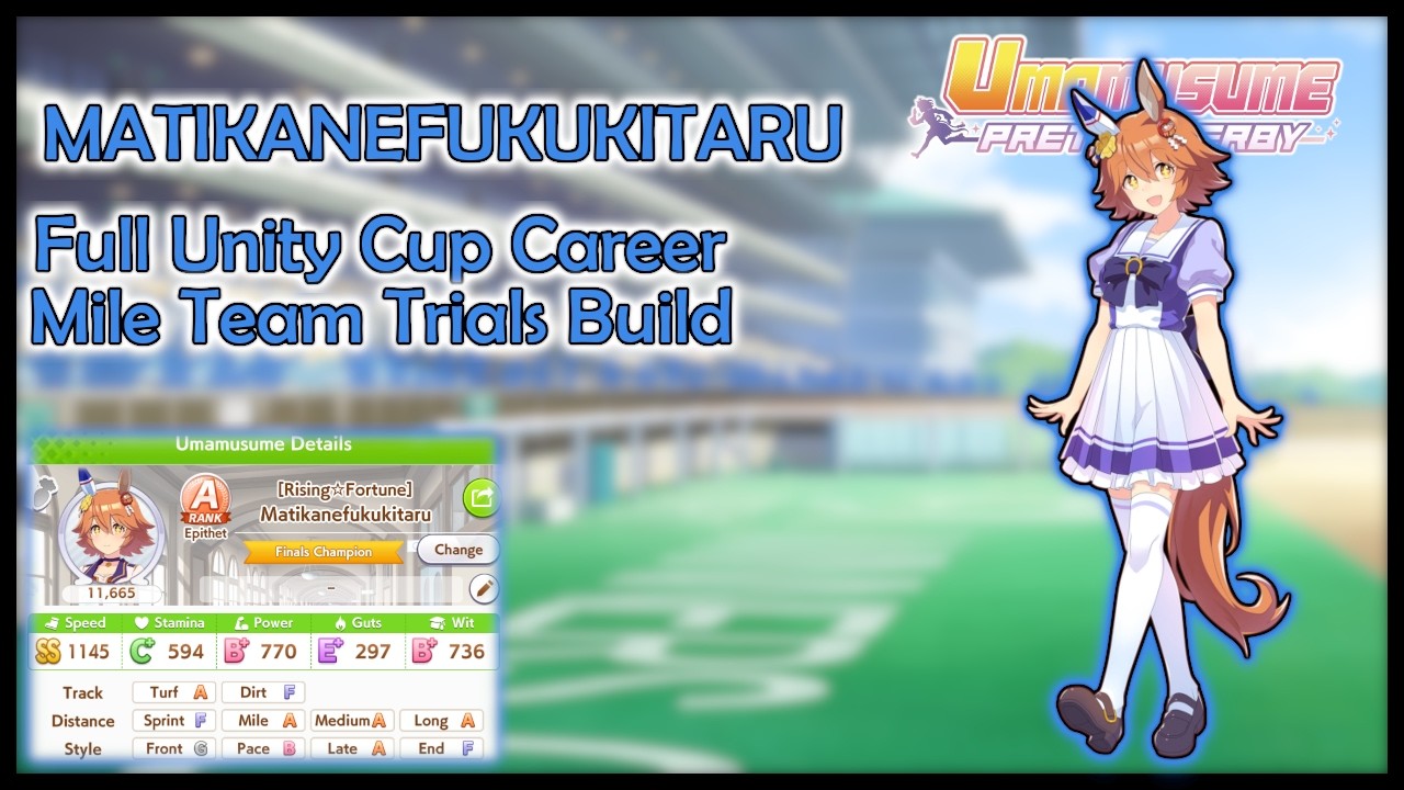 Starting a F2P Umamusume Account in 2026 || Mile TT Matikanefukukitaru || Step by Step Career