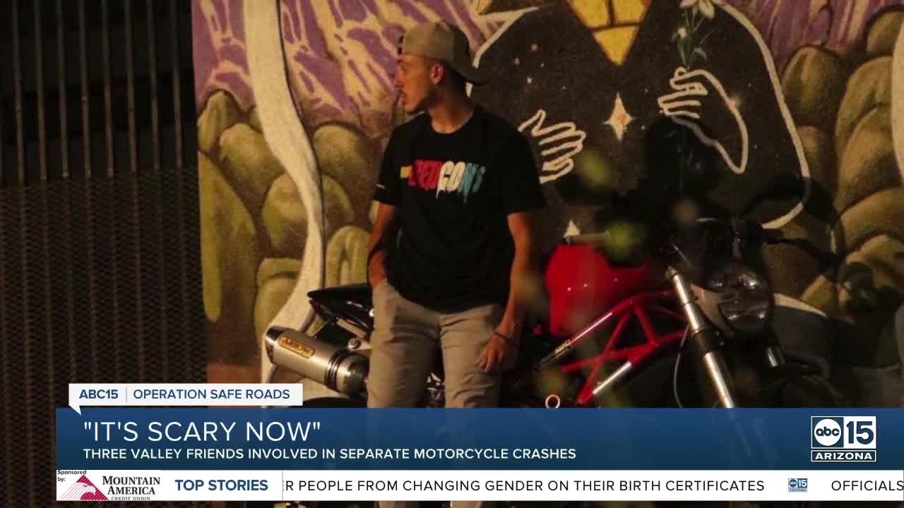 Best friends killed in separate motorcycle crashes weeks apart - YouTube