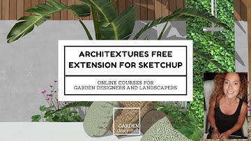 Architextures FREE extension for SketchUp