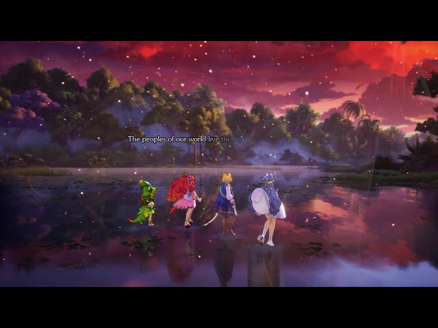 MANAページ Visions of Mana - YouTube
