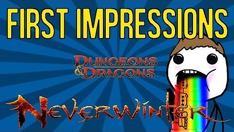 First Impressions | NEVERWINTER - Live Gameplay