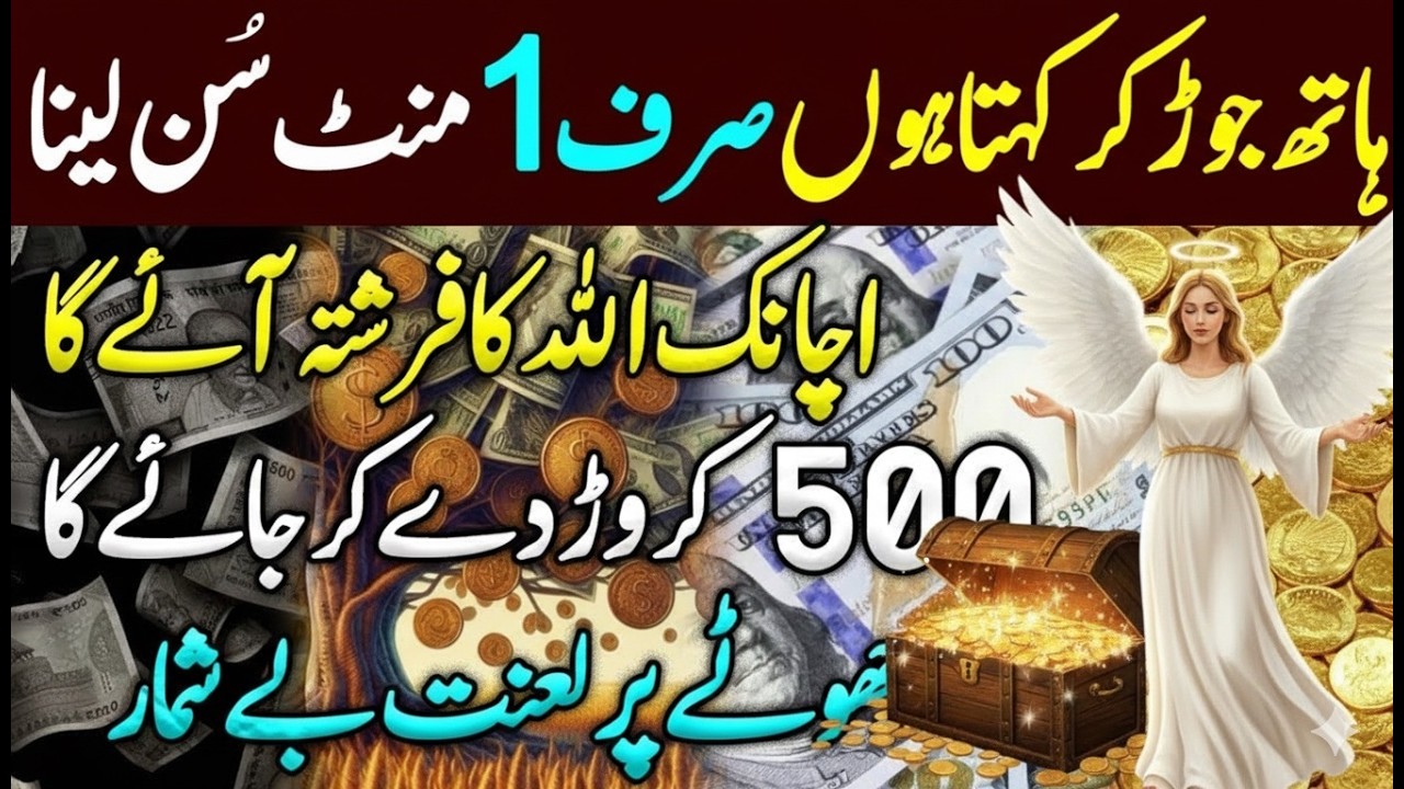 🟢Hath Jor Kar Kehta Hun…Ye Wazifa Kar Lo!💸 | Sirf 1 Amal Se Dolat Ki Barish Sirf 1 Wazifa for Money💸