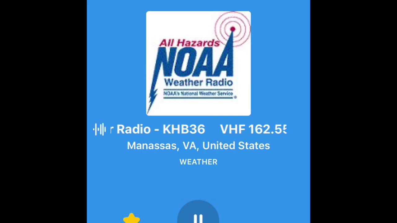 NOAA Special Marine Warning! ( EAS 1) Paul Voice YouTube