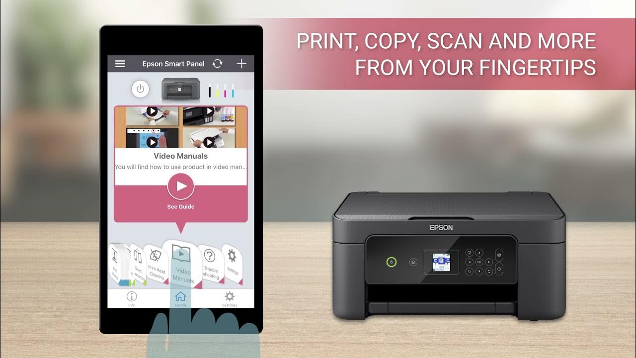 Epson smart panel app quick setup guide youtube