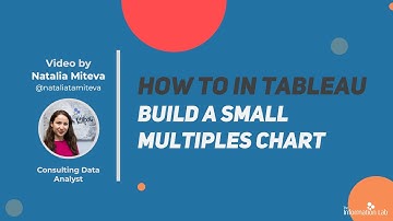 How to in Tableau in 5 mins: Build Small Multiples