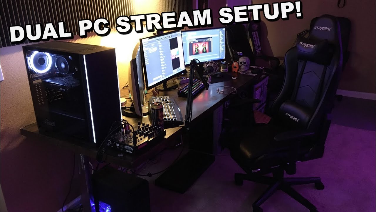 DUAL PC STREAM FULL SETUP FOR UNDER $1300