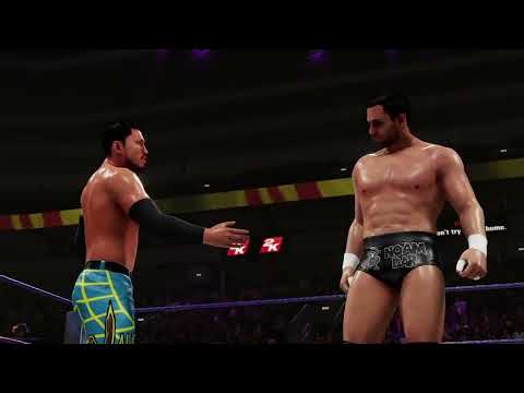 WWE 2K19 XBOX Series X Gameplay [4K60FPS] - Noam Dar vs Akira Tozawa