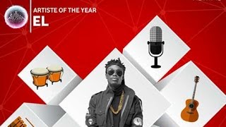 EL - Wins 'Artiste of the Year' @ 2016 Vodafone Ghana Music Awards | GhanaMusic.com Video