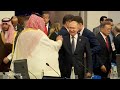 Putin Greets Saudi Prince Salman With Enthusiastic Handshake at G-20