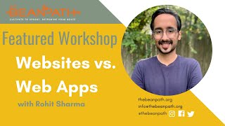 Websites vs Web Apps with Rohit Sharma screenshot 1