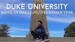 college move-in day vlog // duke university (freshman year)