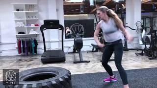 Lily Rabe Crushing A Workout Pt. 1