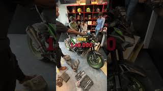 😱Z900-க்கு exhaust விலை 1,40,000 ah ?? 🤯⁉️ #shorts#tamil#rendrubavlogs