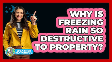 Why Is Freezing Rain So Destructive To Property? - Weather Watchdog