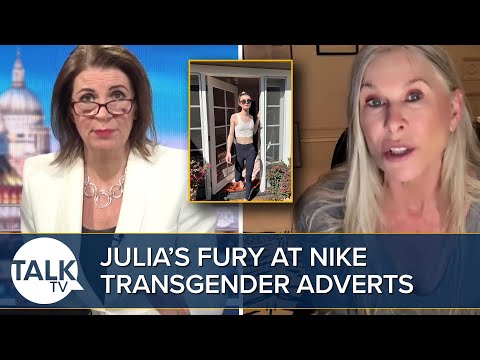 “Women Are Being ERASED” Julia Hartley-Brewer and Sharron Davies Fume At Nike Transgender Model