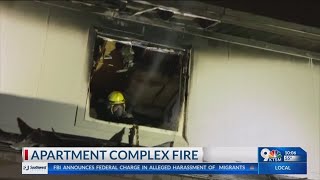 Man has been arrested in connection to apartment fire on New year's day