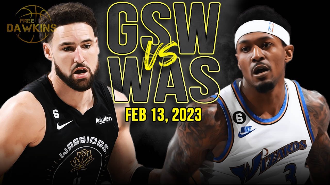 Golden State Warriors vs Washington Wizards Full Game Highlights | Feb 13, 2023 | FreeDawkins